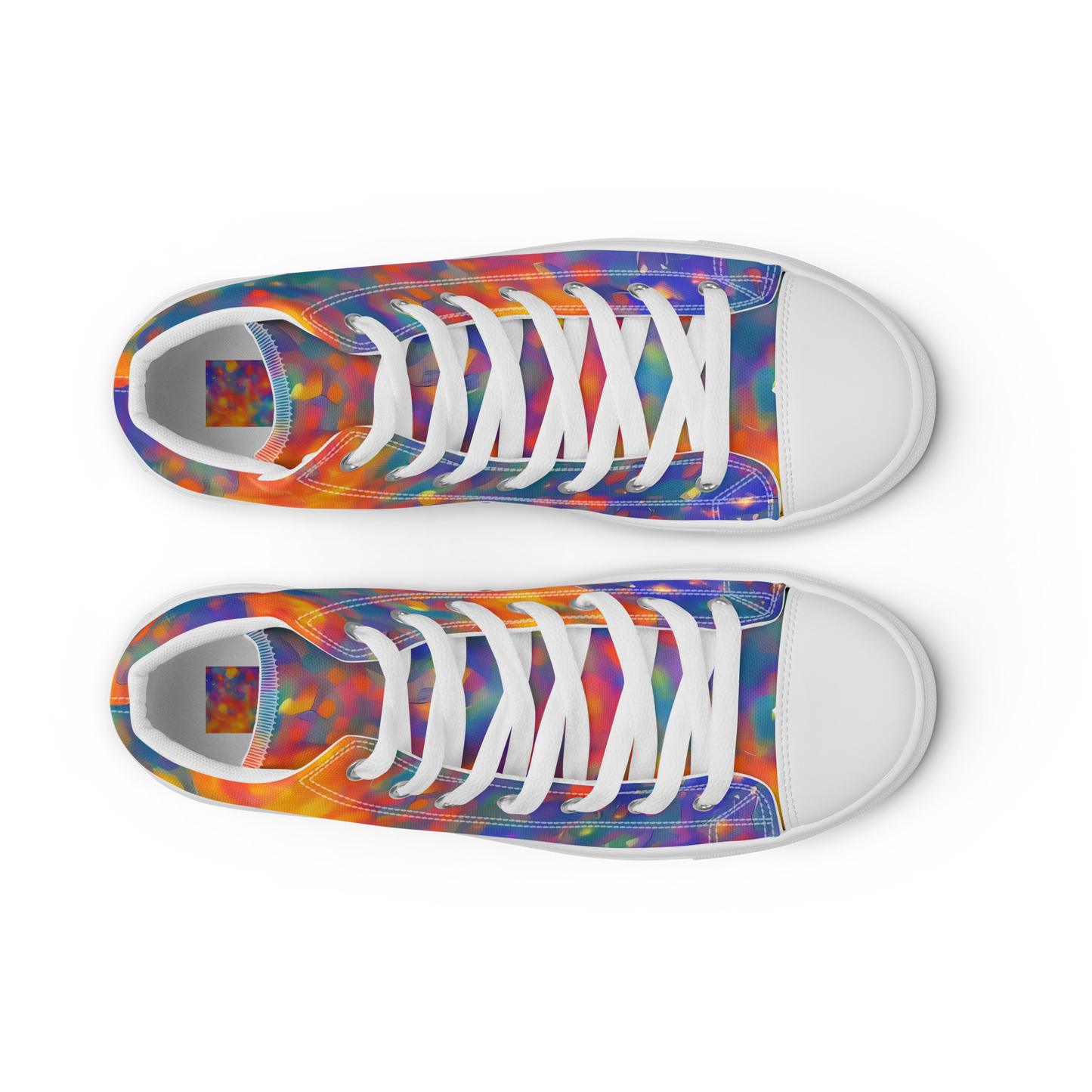 Women's High Top Canvas Shoes - Nolde Nebula