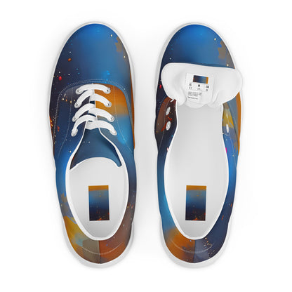 Women's Lace-Up Canvas Shoes - Gilles Glaze