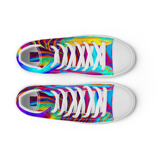 Women's High Top Canvas Shoes - Kapoor Vortex