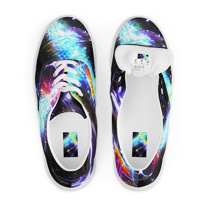 Women's Lace-Up Canvas Shoes - Hirschl's Vortex