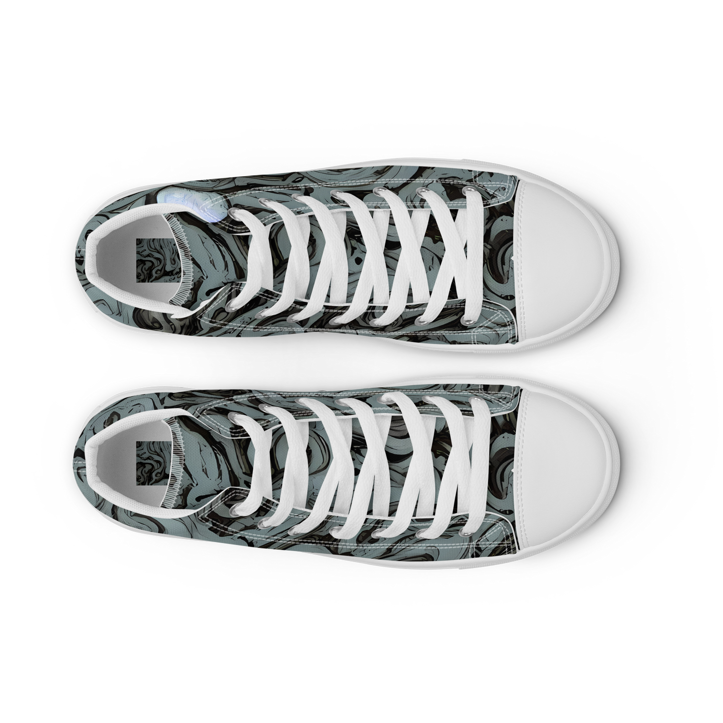 Women's High Top Canvas Shoes - Caruso Swirl