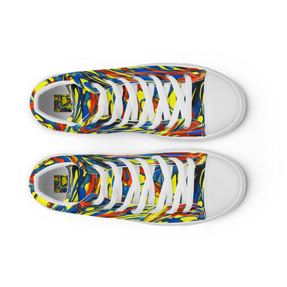 Women's High Top Canvas Shoes - Cyberflow Circuit