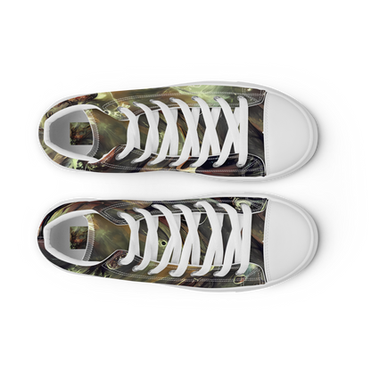 Women's High Top Canvas Shoes - Chaos Crescendo