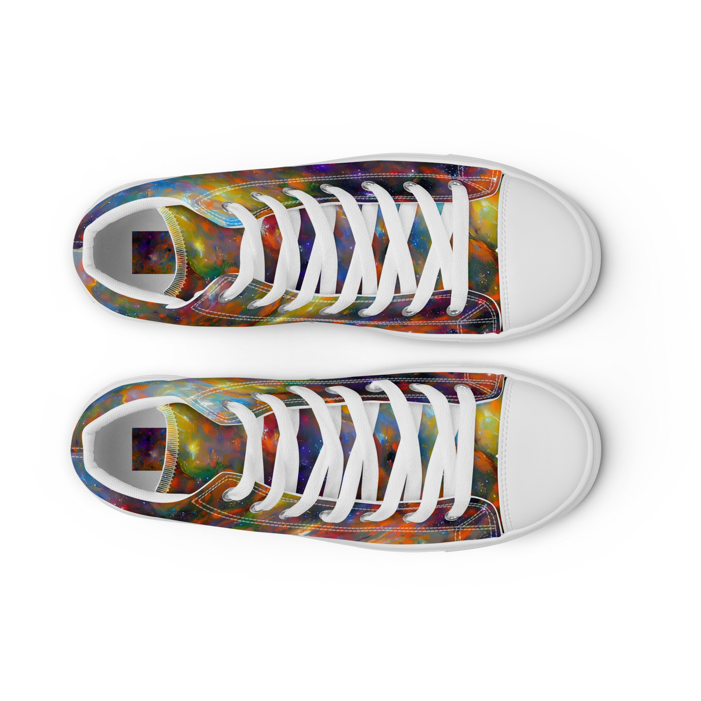 Women's High Top Canvas Shoes - Ephemeral Fantasy