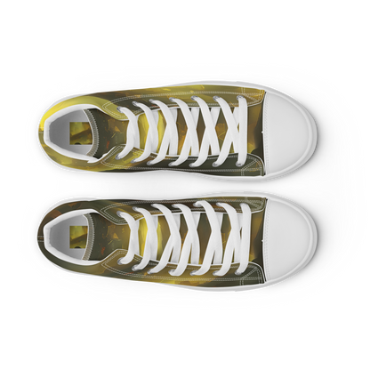 Women's High Top Canvas Shoes - Crimson Tide