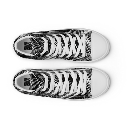 Women's High Top Canvas Shoes - Ward's Whirlwind