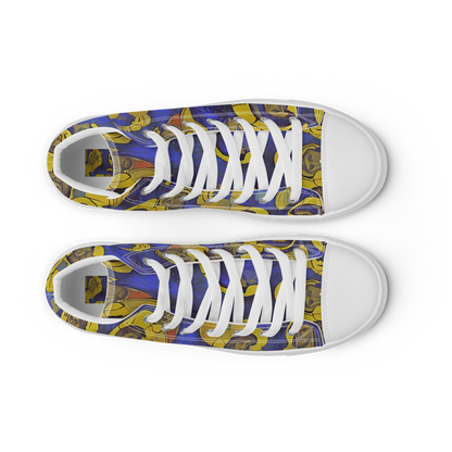 Women's High Top Canvas Shoes - Divine Reverie