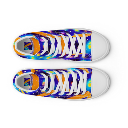 Men's High Top Canvas Shoes - Epic Orbit