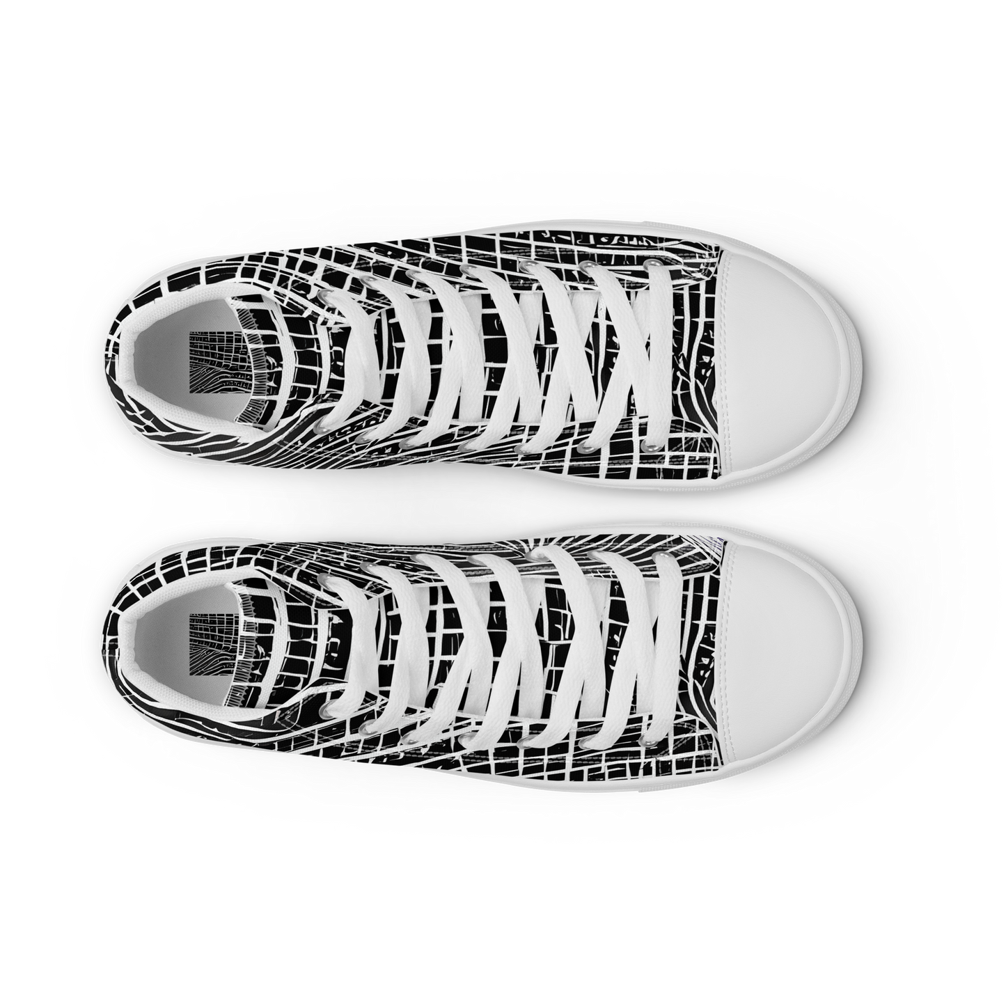 Men's High Top Canvas Shoes - Urban Pulse