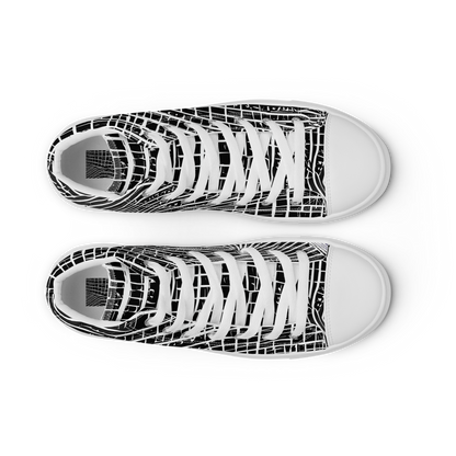 Men's High Top Canvas Shoes - Urban Pulse