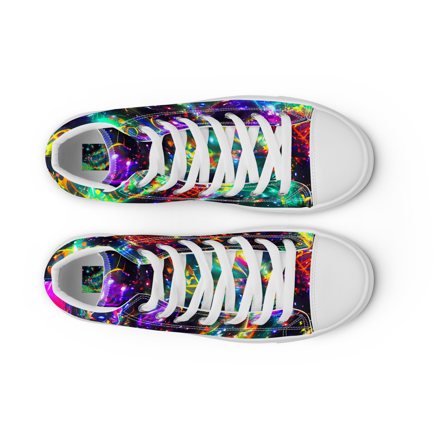 Men's High Top Canvas Shoes - Blythe Nebula