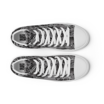 Women's High Top Canvas Shoes - Dusk Enigma