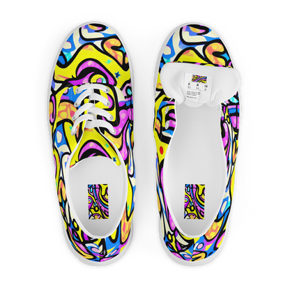 Women's Lace-Up Canvas Shoes - Britto's Odyssey