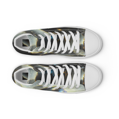 Women's High Top Canvas Shoes - Rutkowski Nebula