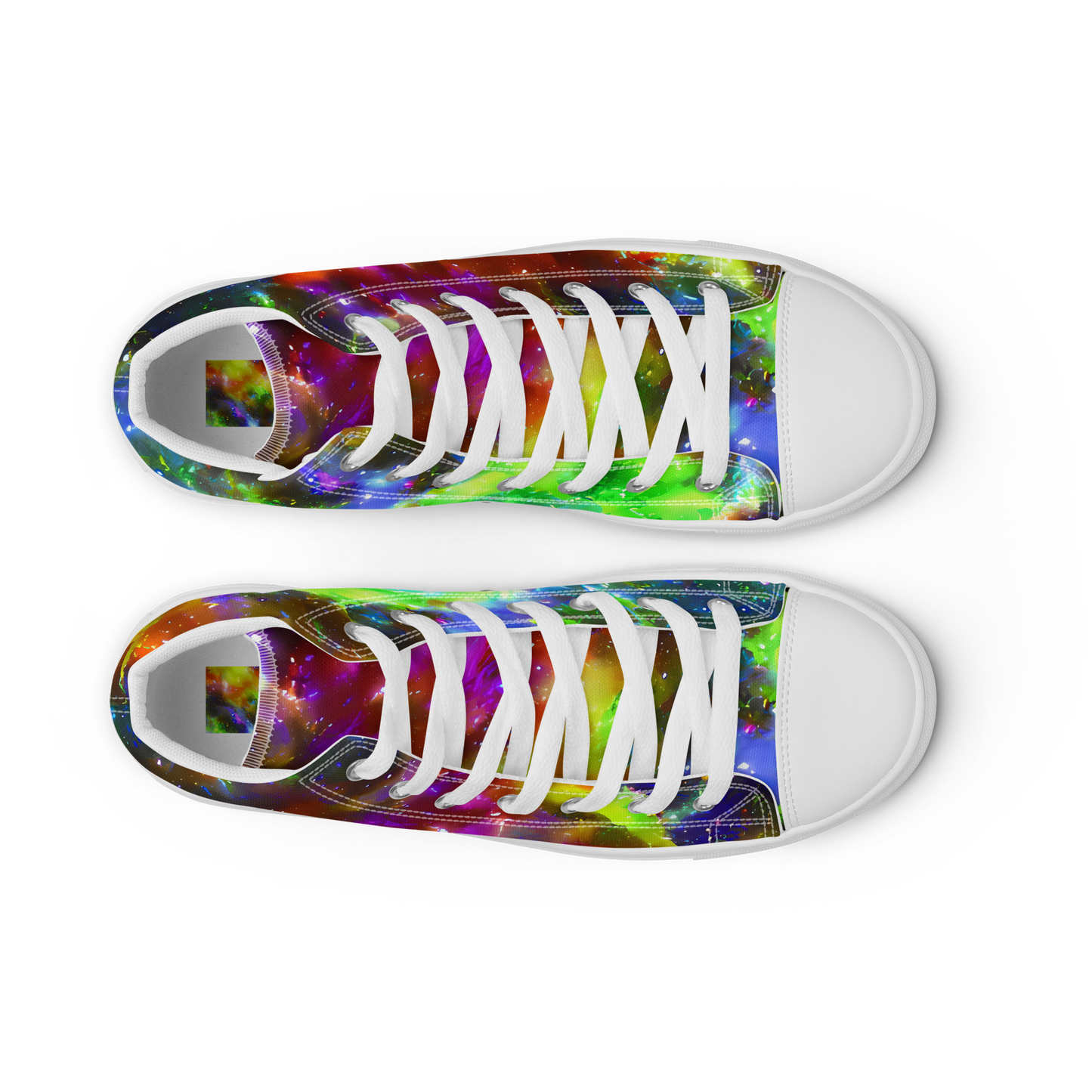 Women's High Top Canvas Shoes - Neer Nebula