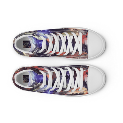 Women's High Top Canvas Shoes - Twisted Terra