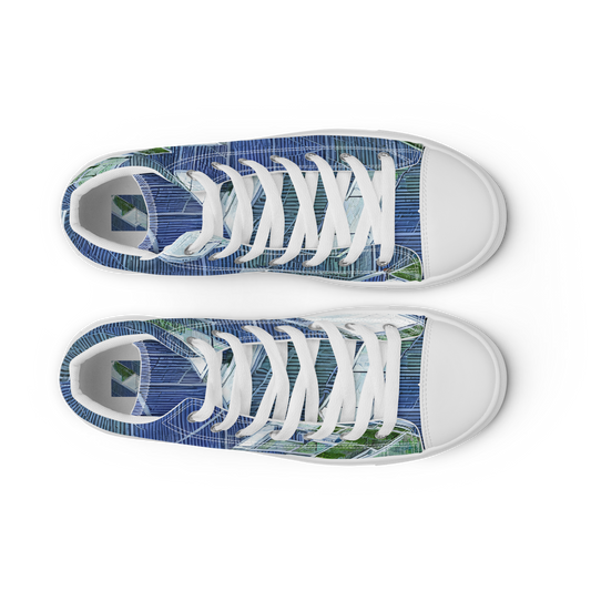 Men's High Top Canvas Shoes - Urban Eden