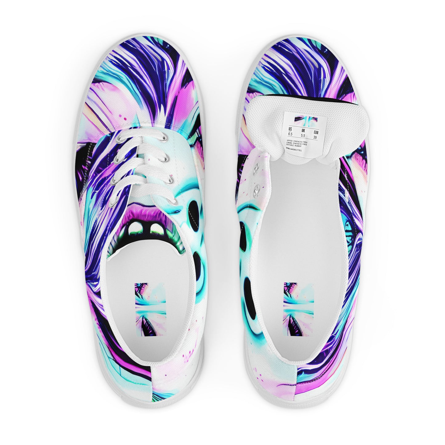 Women's Lace-Up Canvas Shoes - Chroma Soirée