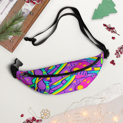 Fanny Pack - Neon Galaxy Whirl