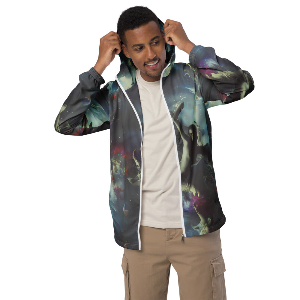 Men's Windbreaker - Cosmic Dancer