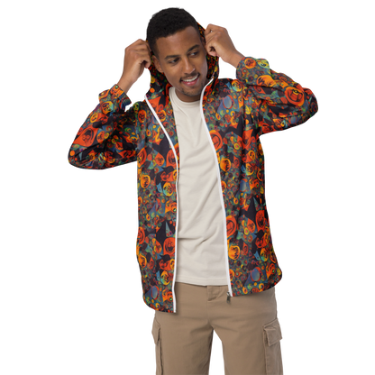 Men's Windbreaker - Galactic Faces