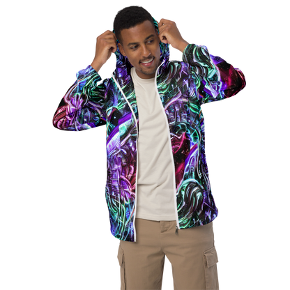 Men's Windbreaker - Nebula Fusions