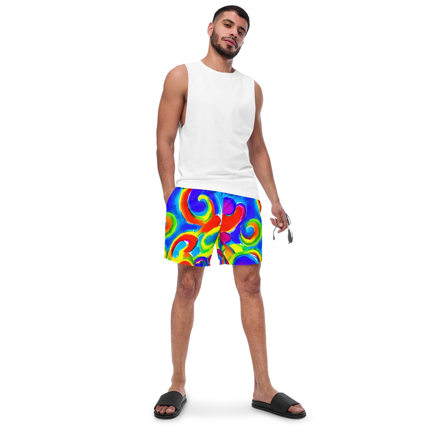 Swim Trunks - Psychedelic Splash