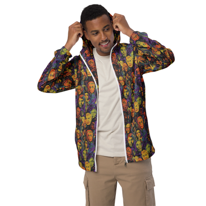 Men's Windbreaker - Kaleidoscopic Spirits