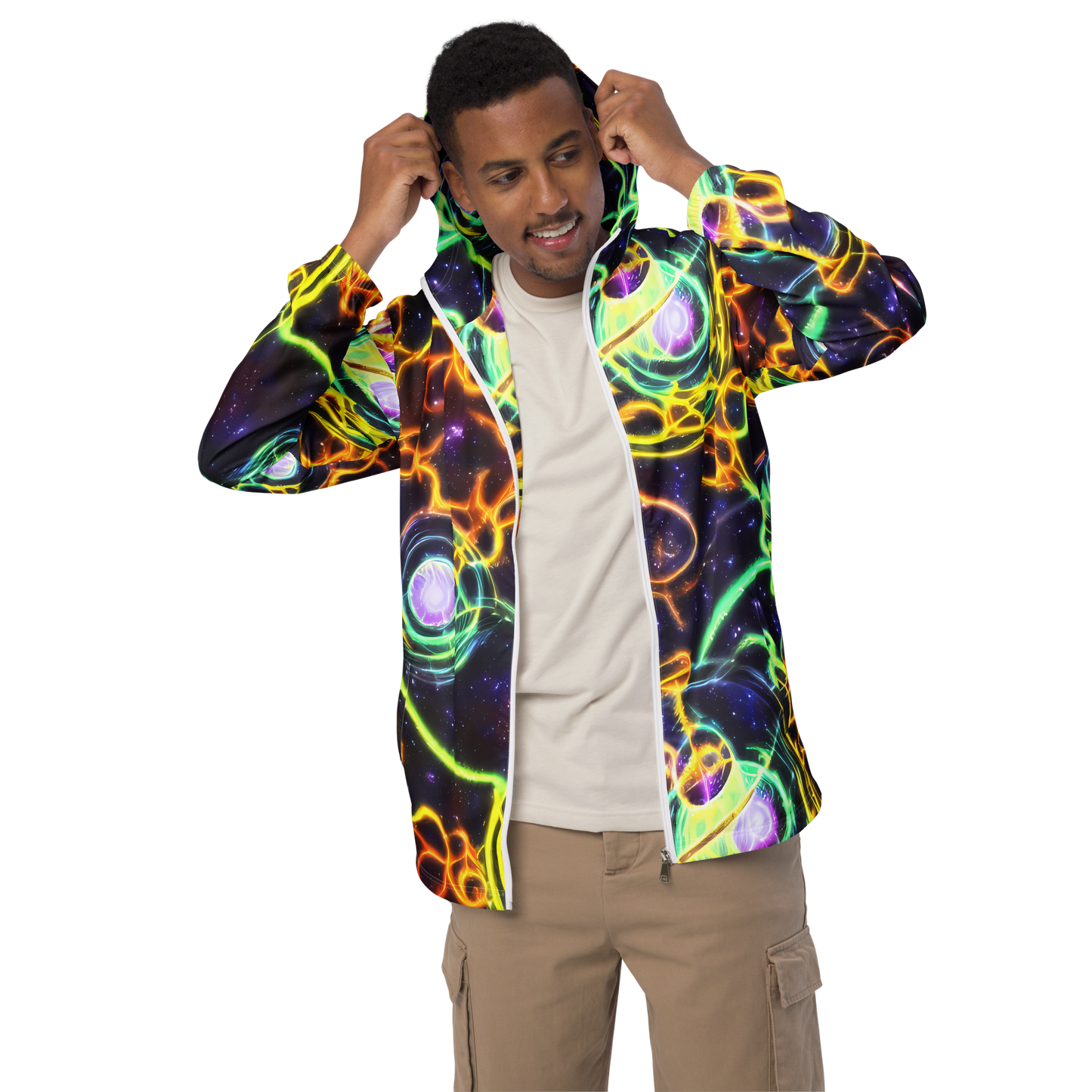 Men's Windbreaker - Carracci Cosmos