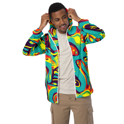 Men's Windbreaker - Retro Ribbon