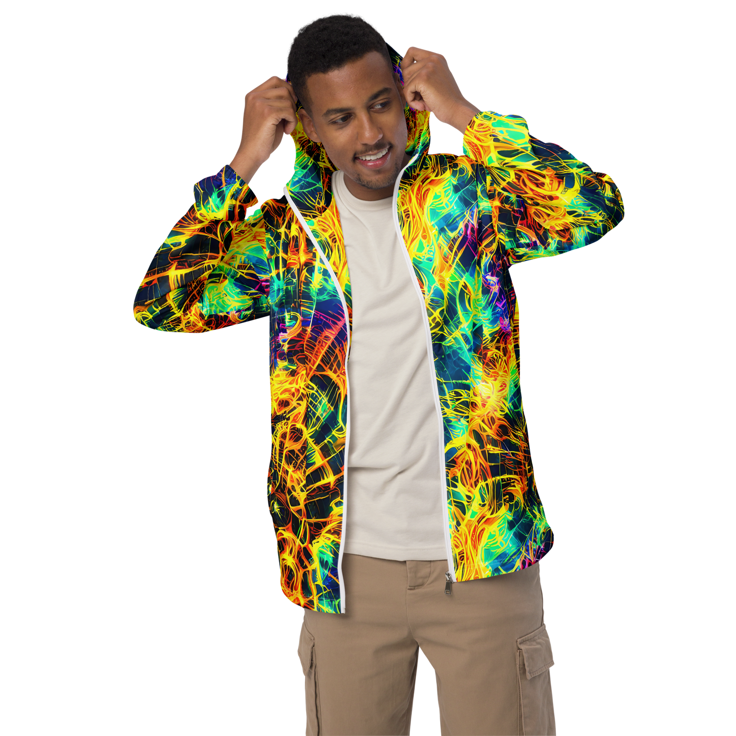 Men's Windbreaker - Kapp's Kaleidoscope