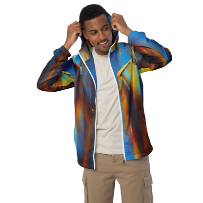 Men's Windbreaker - Pliique Spectrum