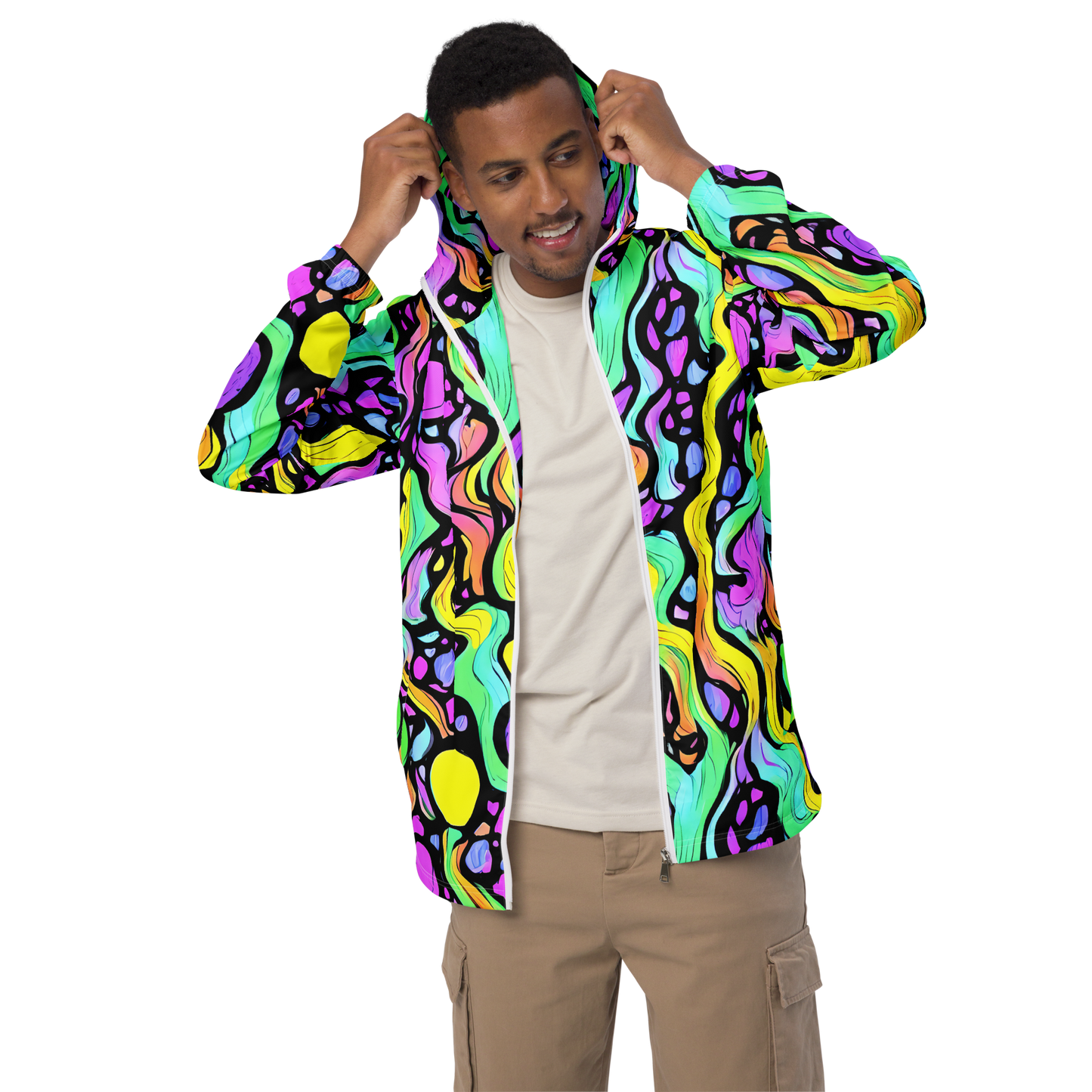 Men's Windbreaker - Sillman Swirl