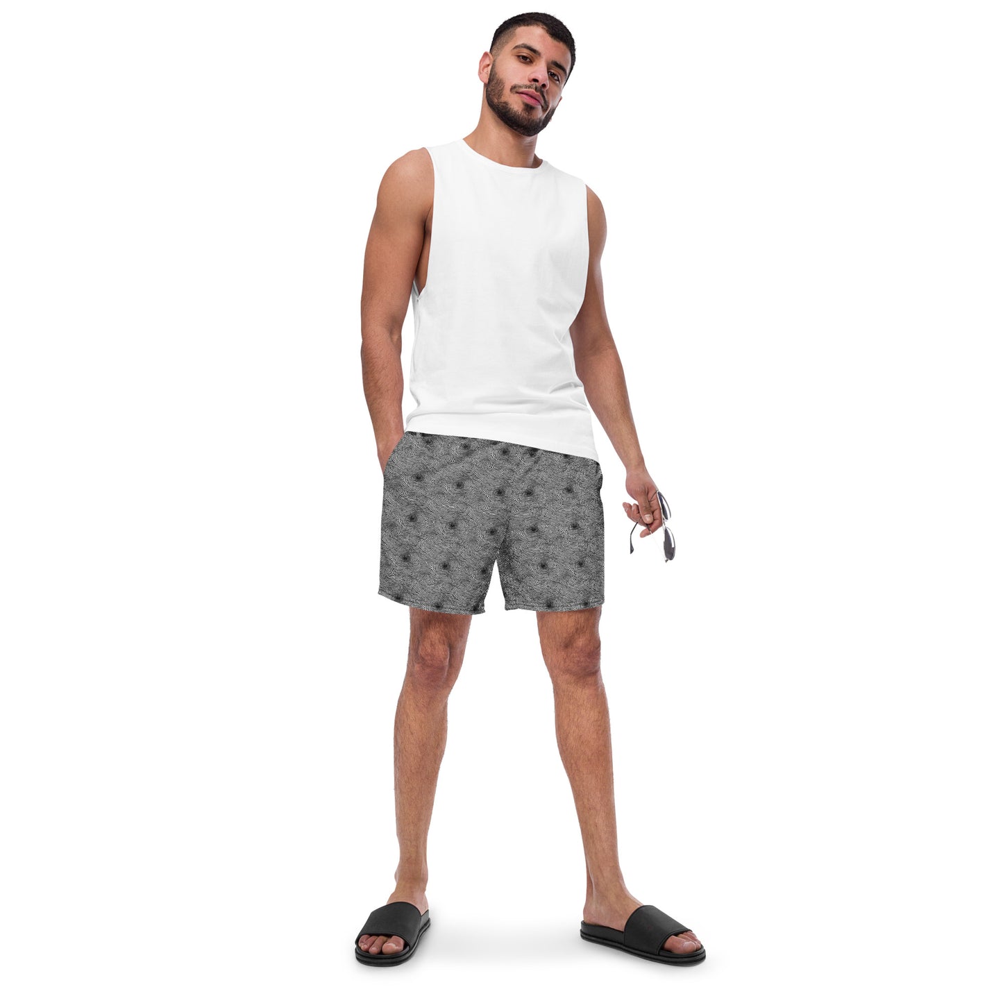 Swim Trunks - Black And White Rhapsody
