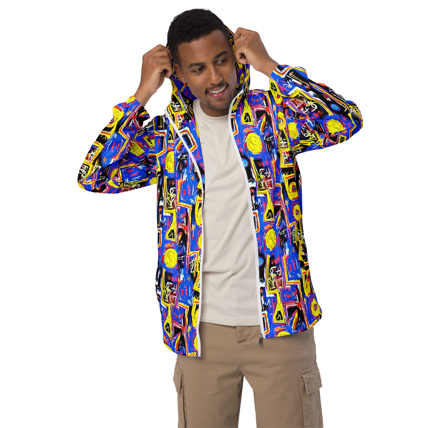 Men's Windbreaker - Radiant Mayhem