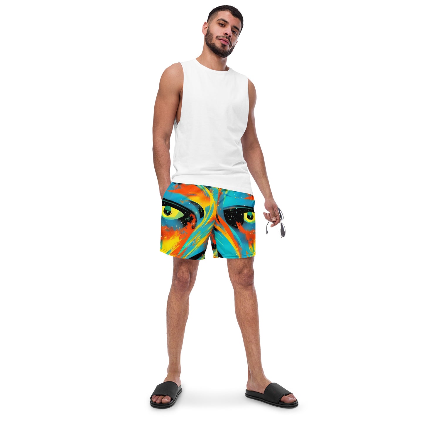 Swim Trunks - Solar Swoosh