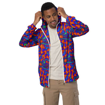 Men's Windbreaker - Nebula Tides