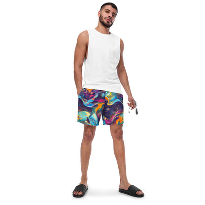 Swim Trunks - Brownian Flow