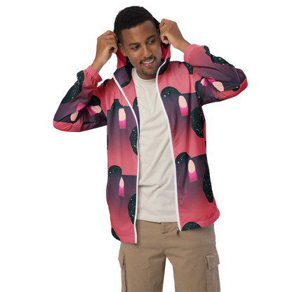 Men's Windbreaker - Dreamscape Horizon