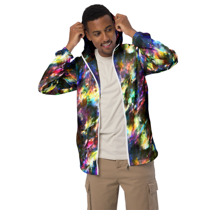 Men's Windbreaker - Emilia's Nebula