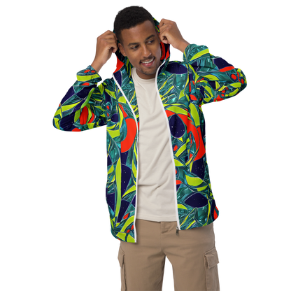 Men's Windbreaker - Harmonic Mirage