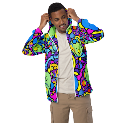 Men's Windbreaker - Radiant Lagoon