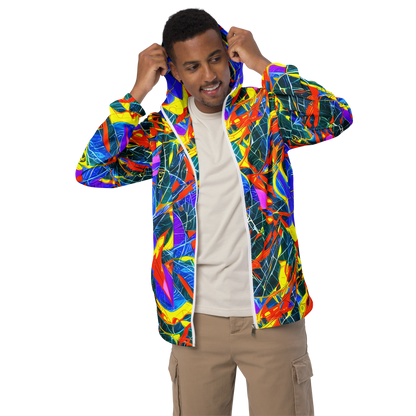 Men's Windbreaker - Arkhipov Waves