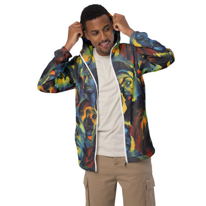 Men's Windbreaker - Vivid Visage