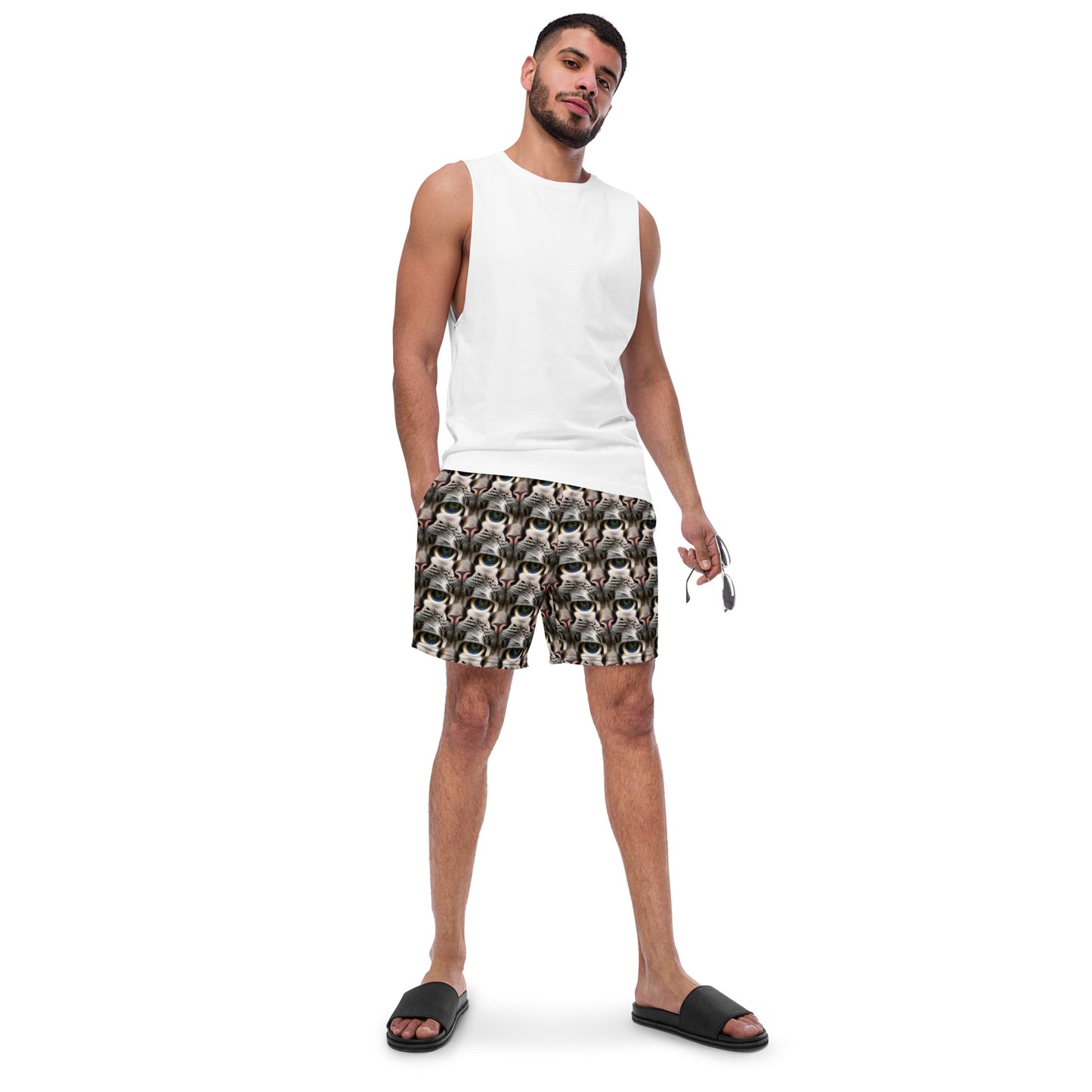 Swim Trunks - Feline Mirage