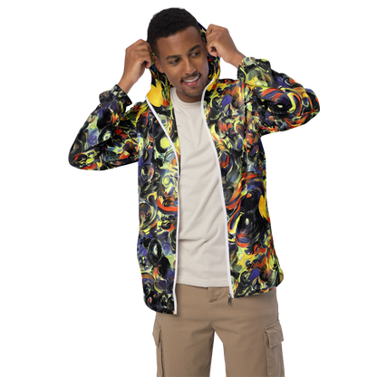 Men's Windbreaker - Twilight Chaos