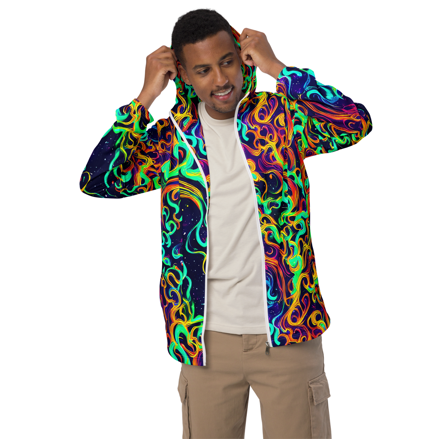 Men's Windbreaker - Cheston Swirl