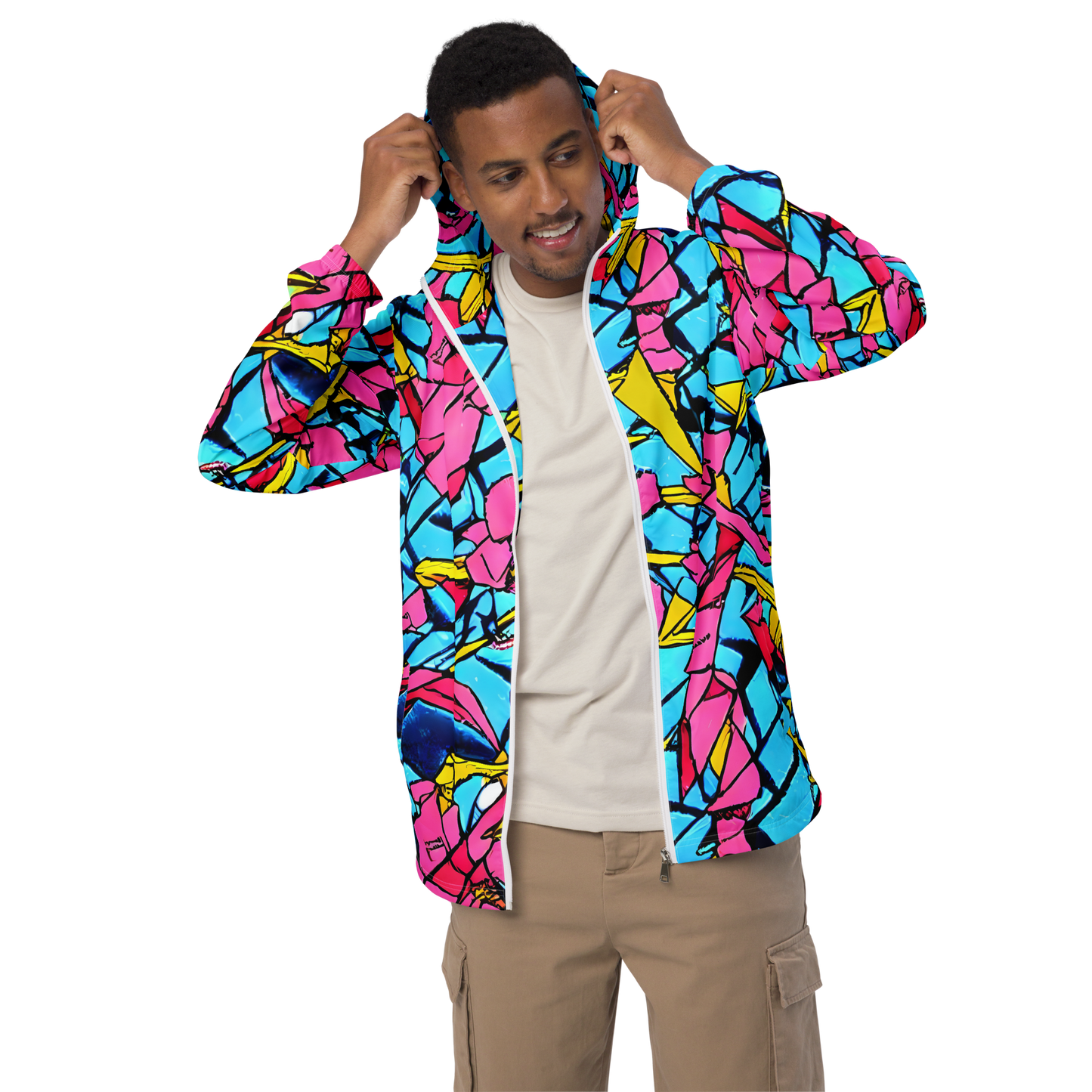 Men's Windbreaker - Barbier Bloom