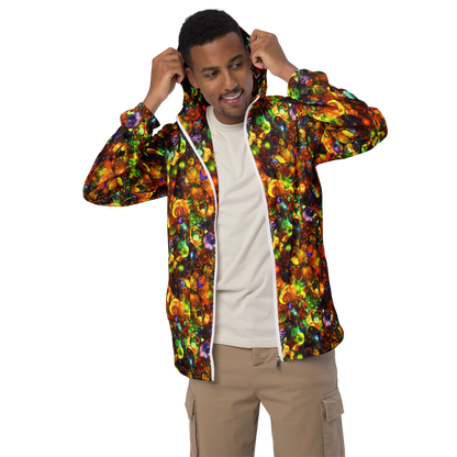 Men's Windbreaker - Spirals of Splendor