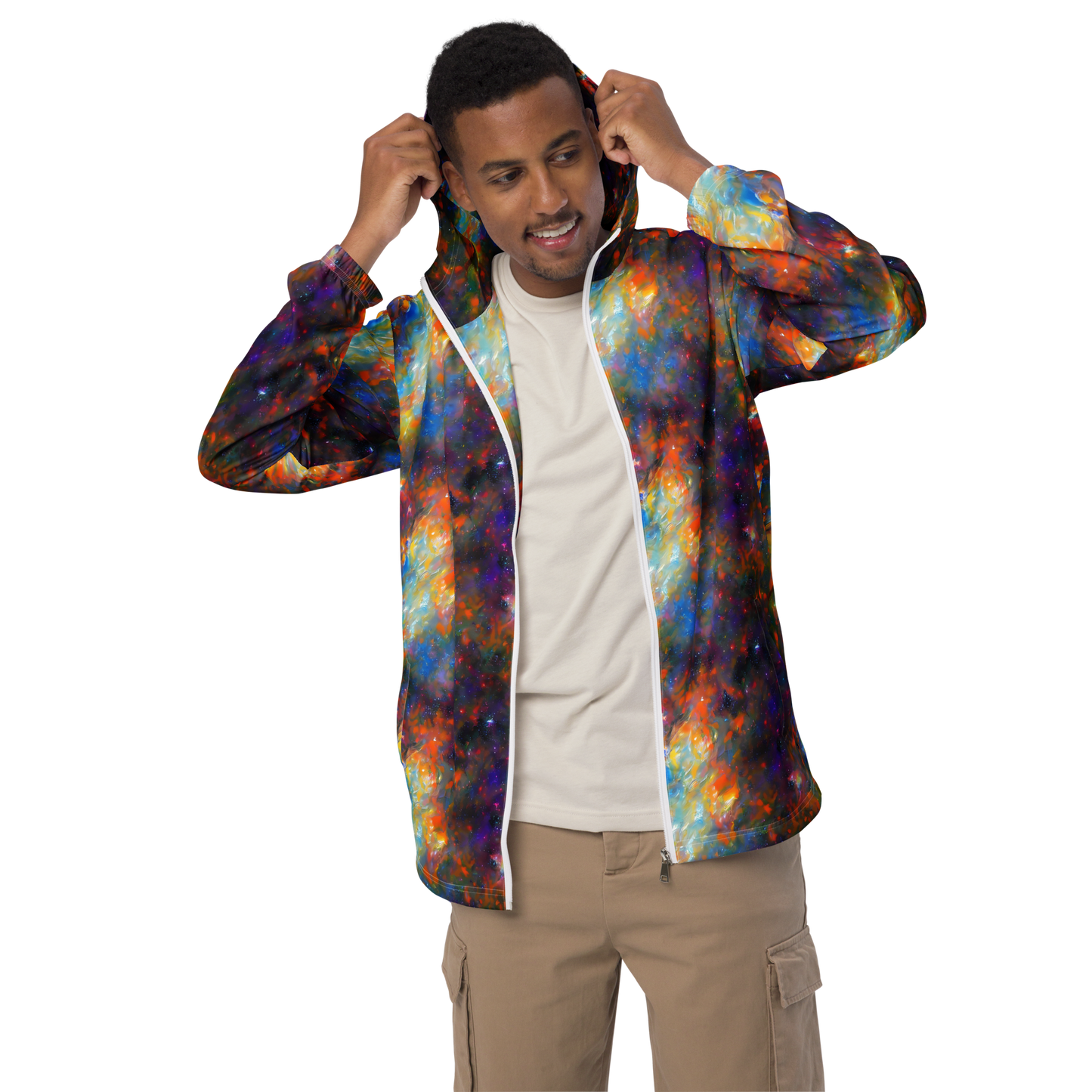 Men's Windbreaker - Ephemeral Fantasy